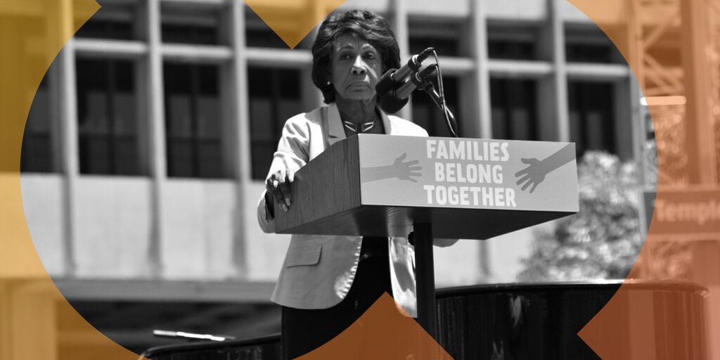 Rep. Maxine Waters Criticizes Trumps Pardon of Binance Founder Rep. Maxine Waters Criticizes Trumps Pardon of Binance Founder